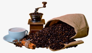 Foto De Máquinas De Café Artesanales - Coffee Beans Grinder Png