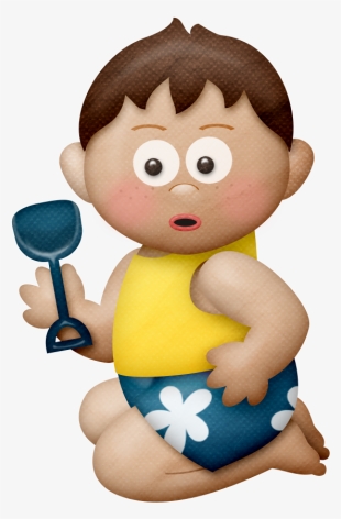 Niños En La Playa Png Clipart , Png Download - Clip Art