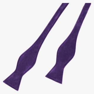 Bow Tie Self Tie Purple 2 - Tights