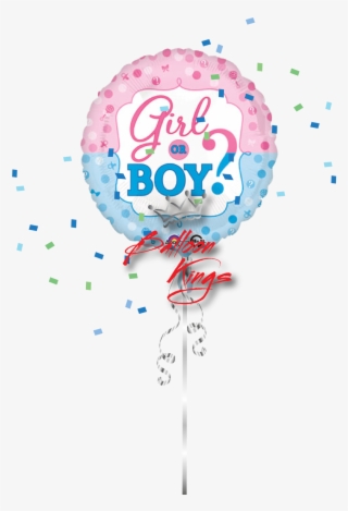 Gender Reveal Boy Or Girl - Boy Or Girl Gender Reveal Balloon
