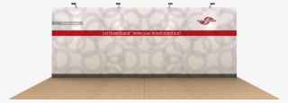 20' Waveline Flat-fabric Display - Floor