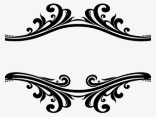 Flourish Clipart Ornate - Frames Line Art