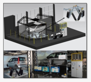 Virtual Model And The Real System Of The Simulator - Architecture