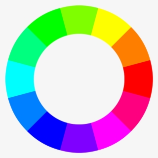 Circulo Cromatico Sobre Fondo Blanco - Double Complementary Colors