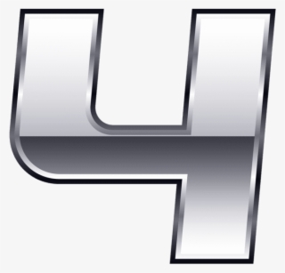 Free Png Download Silver Number Four Clipart Png Photo