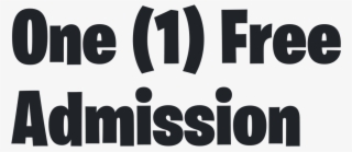 Free Admission Fortnite Png Logo Download Logo Png - Graphic Design