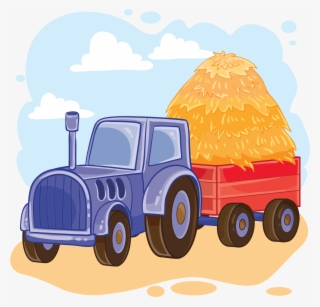Download - Tractor Trolley Cartoon