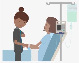 Health Care Hospital Nursing - Patient In Hospital Cartoon Transparent