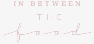 In Between The Food - Witteveen