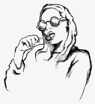 Of A Girl With A Lollipop - Sketch