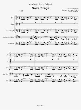 Guile Stage Icon Concert - Sheet Music