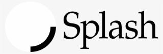 Splash Logo Black And White - Splash