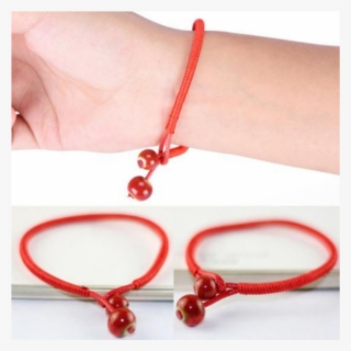 Load Image Into Gallery Viewer, Lucky Red String Bracelet - Lucky Charm Red String Bracelet