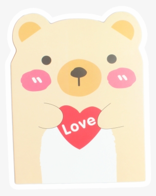 Cat Kawaii Cartoon Anime Animal Holding Gift Small - Cartoon