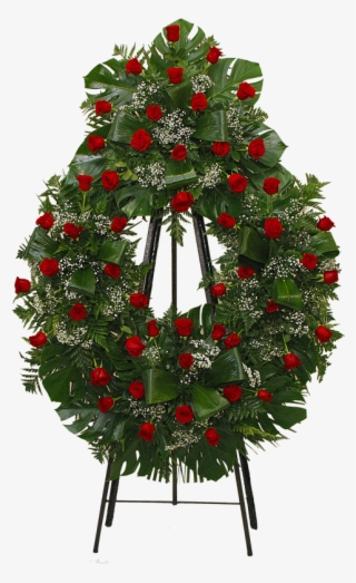 Corona De Rosas Rojas - Wreath