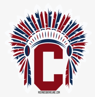 Indians Headdress Sticker - Santa Fe Strong Logo