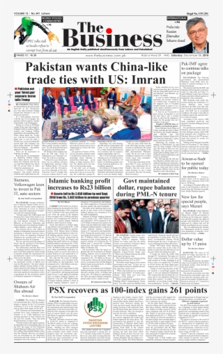 Daily The Business E-paper 08 December - Tabloid