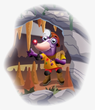 River Rock Mole - Cartoon
