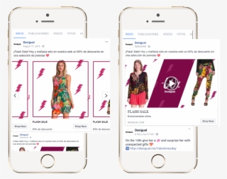 Desigual Flash Offer - Flash Sale Carousel Ads