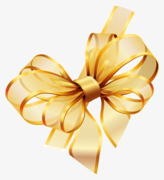 Ribbon Gold Free Png Hq - Ribbon Vector