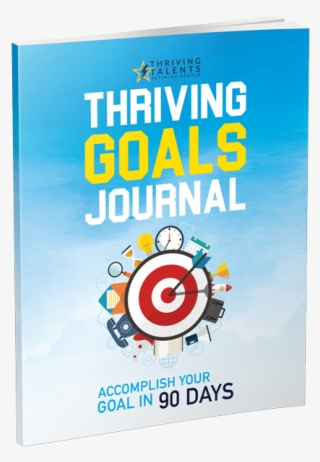 *flash Sale* Thriving Goals Journal - Poster