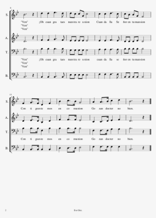 A Jesucristo Ven Sin Tardar Sheet Music Composed By - Piano
