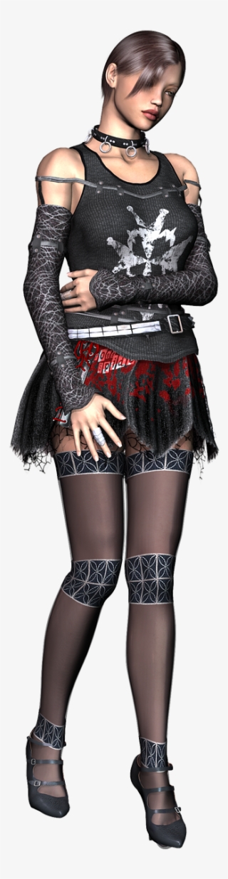 Girl Gothic Sad - Cosplay