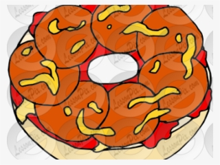 Pizza Bagel Clipart