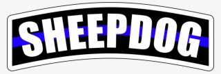 Sheepdog Tab Thin Blue Line