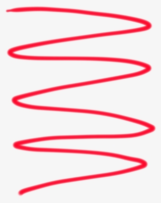 Red Swirly Swirl Stickers Sticker - Colorfulness