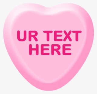 Banana Candy Heart Personalized Mousepad - Heart