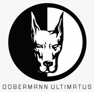 Logo Black An White Pitbull