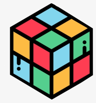Nerdy Cubers - Coloring Page Rubiks Cube