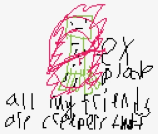 All My Friends Are Creepers That Explode - Illustration