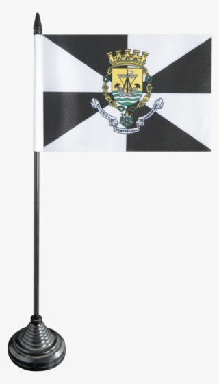 Portugal Lisbon Table Flag - Emblem