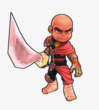 Monk - Dungeon Defenders Character Png