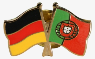 Portugal Friendship Flag Pin, Badge - Deutschland Taiwan