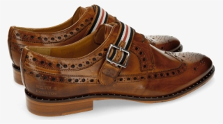 Monks Mika 7 Tan Monk Strap Backloop - Suede