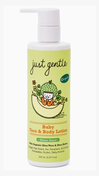 Just Gentle Organic Baby Face & Body Lotion 200ml - Liquid Hand Soap