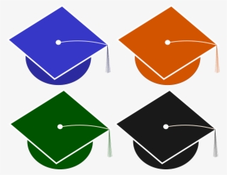 Vector Graphics, - Green Graduation Cap Png