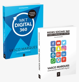 Livros Mkt Digital 360 E Redes Sociais - Marketing Digital 360