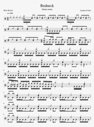 Redneck By Lamb Of God - Black Sabbath Paranoid Score