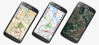 Ruler On The Direction Of Travel Arrow - Smartphone