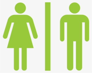 Woman, Man, Pictogram, Seperate, Male, Female, Restroom - Mens Room Ladies Room