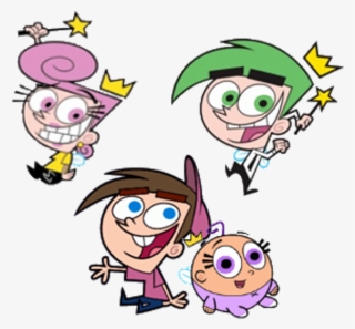 Timmy With Friends - Fairly Odd Parents Cartoon Characters