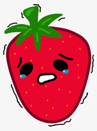 Because His Friend Was In A - Clip Art Cute Strawberry