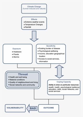 Climate Vulnerability And Older People - Diagram