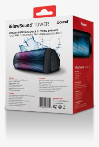 Isound 6703 Iglowsound Tower Pk Rear - Dynamite