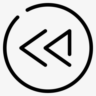 Rewind Round Button Comments - Icon Cancel