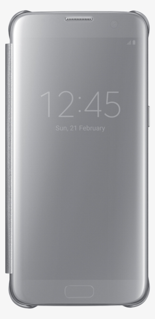 Samsung Galaxy S7 Edge Clear View Samsung Case - کاور اصلی S7 Edge